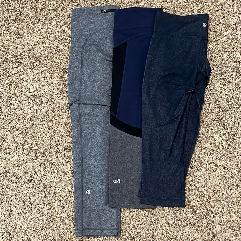 Lululemon and Alo legging bundle
